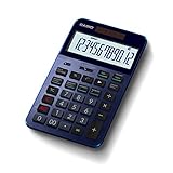 カシオ プレミアム電卓 12桁 ネイビー S100BU